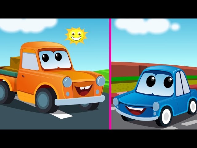 Wheels On Car Rhymes | wheels on the bus song | Learning Video For Kids