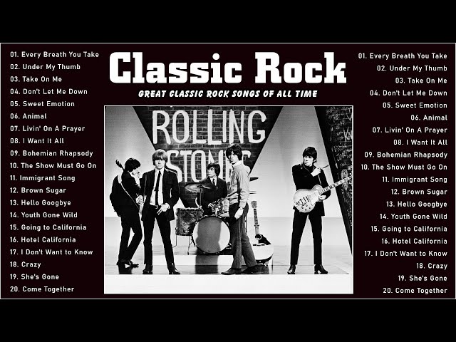 Classic Rock 70s and 80s | Great Classic Rock Songs of 70s 80s Full Album