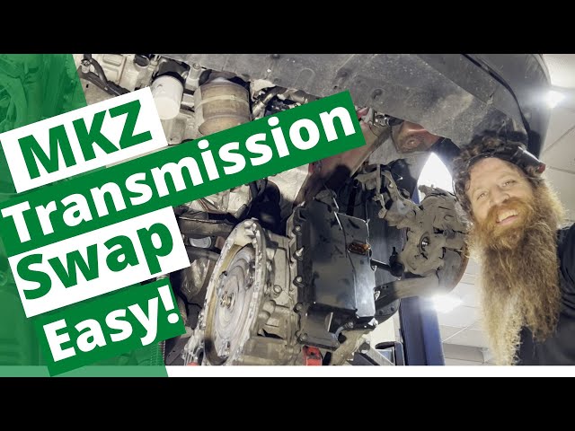 2014 Lincoln MKZ Transmission Removal And Replacement.