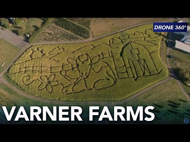 Drone 360 view of Varner's Farm in Collegeville, Pa. (Part 1)