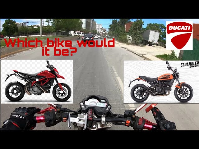 Upgrade to a Ducati?? Scrambler 400cc or Hypermotard 950 / Help me choose!