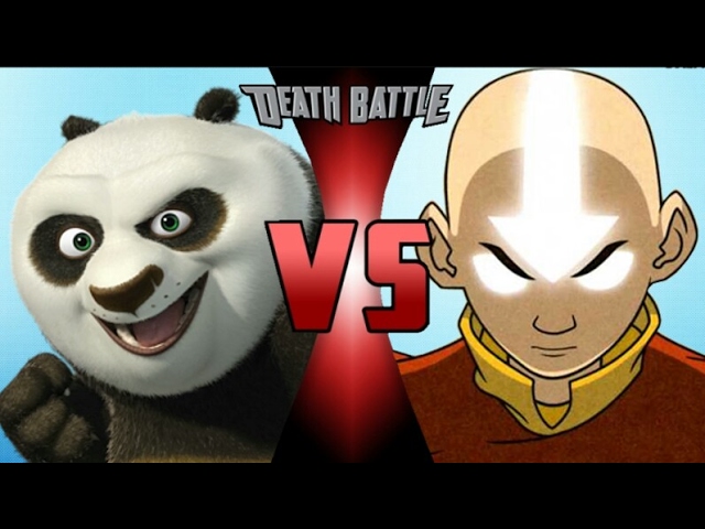 Aang vs po fictional fight  reaction