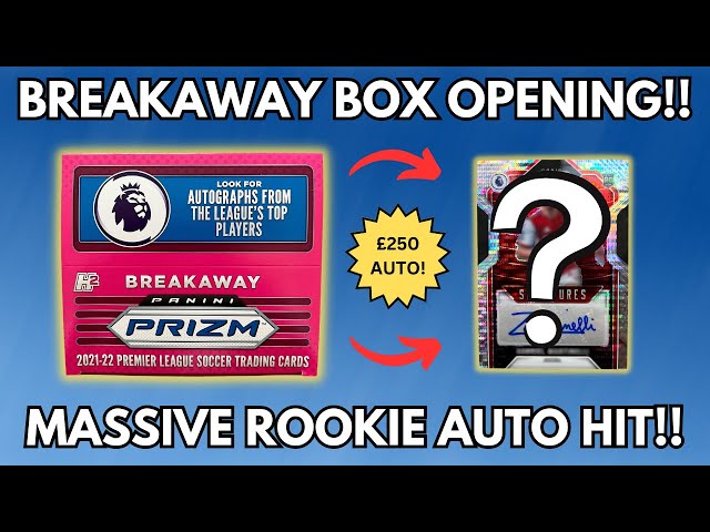 Insane rookie auto! Panini Prizm Premier League 2021/22 breakaway box opening!