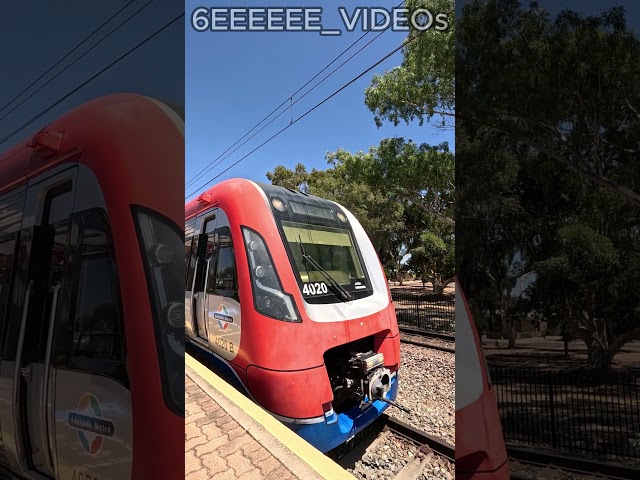 4020 to Gawler at Parafield gardens Train Station  #train #railwaystation #railway #trainstation