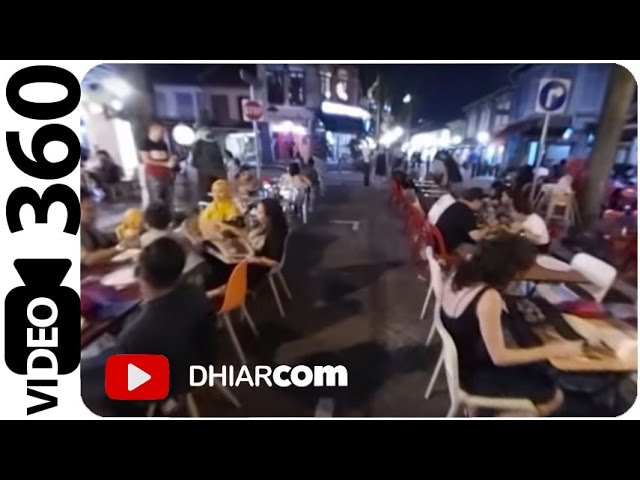 VIDEO 360 Jalan Baghdad, Arab, Haji Lane di Bugis Singapura