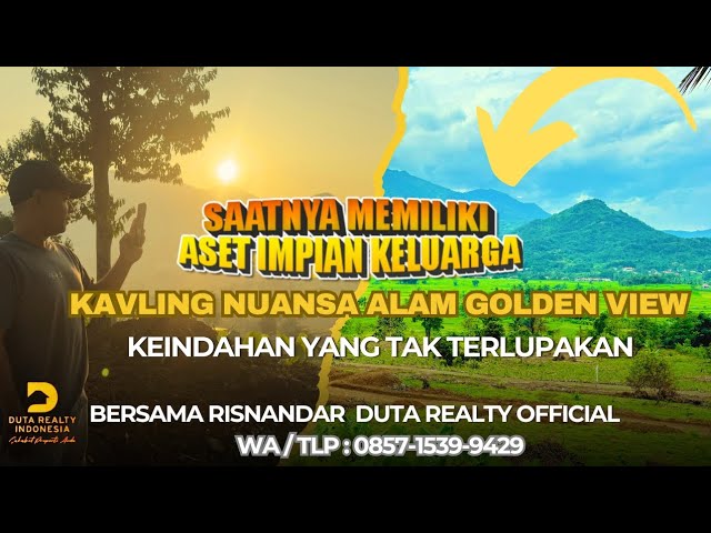 UPDATE UNIT YANG MASIH TERSEDIA DI KAVLING NUANSA ALAM GOLDEN VIEW