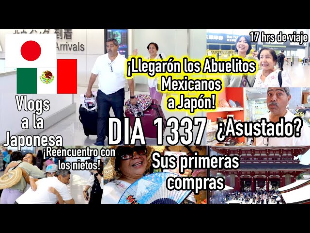 Llegaron los Abuelitos Mexicanos a JAPÓN + Muchos Filtros en el Aeropuerto - Ruthi San ♡ 29-07-23