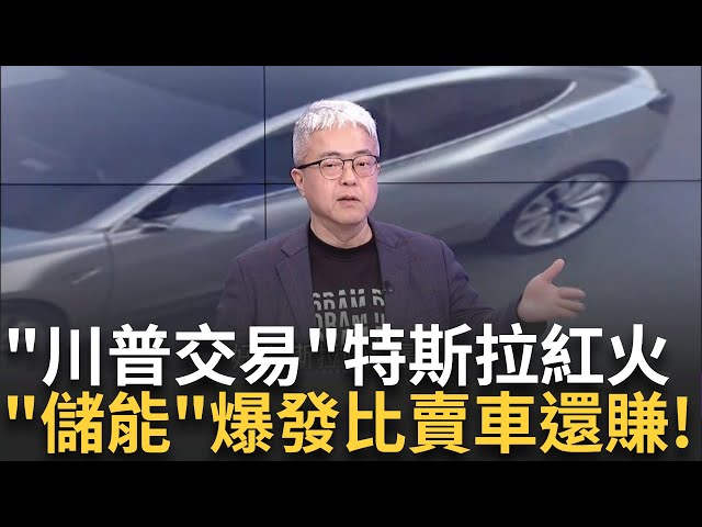 川普交易再發威!特斯拉"創新高"真正起漲原因是? 推翻拜登"電動車和排放政策" 給中車企火上澆油?│陳斐娟 主持│20241221│關我什麼事 feat.朱紀中