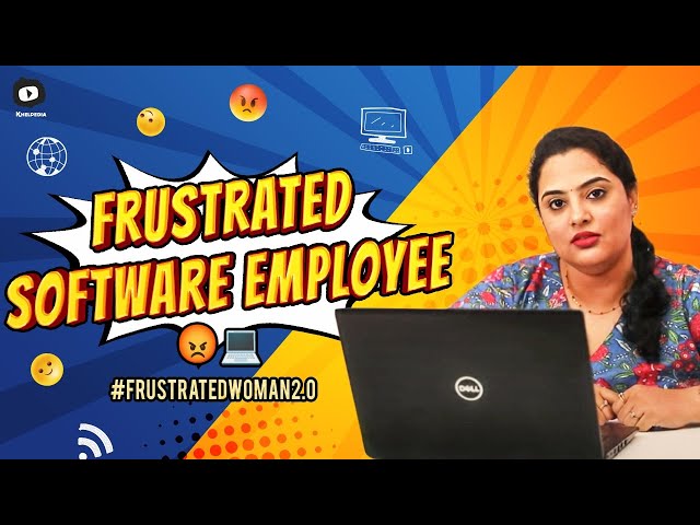 Frustrated Software Employee 😡💻 | Frustrated Woman 2.0 | ft. Manogna | #Frustration | @khelpedia