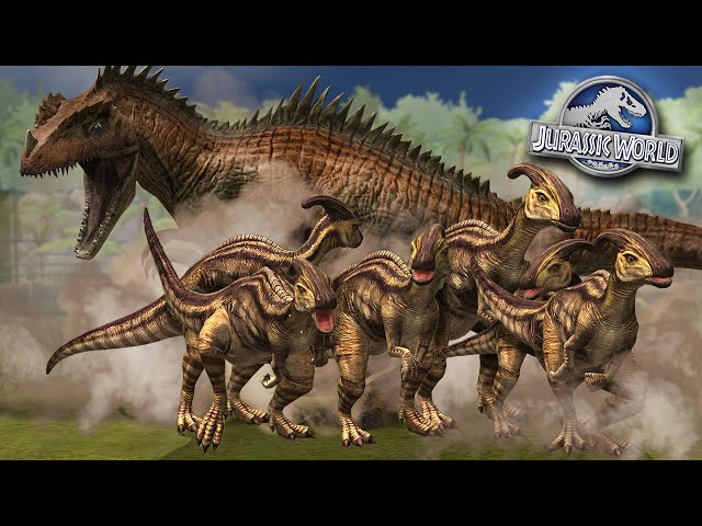 The Parasaurolophus Stampede!!! | Jurassic World - The Game - Ep546 HD