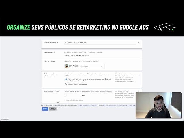 COMO ORGANIZAR SEUS PÚBLICOS NO GOOGLE ADS