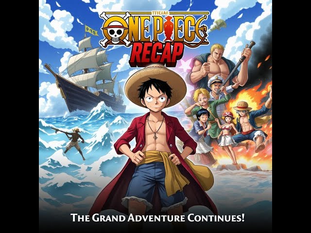 Luffy’s Epic Journey to Become Pirate King!" straw hat epsd intro