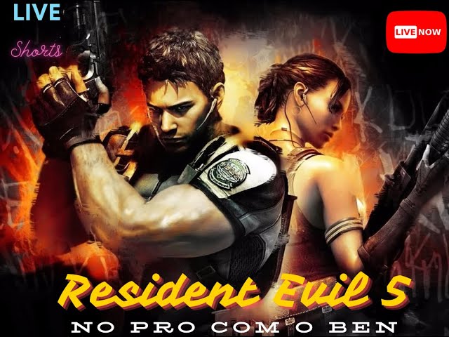 Coop e Confusão: Jogando Resident Evil 5 com ‪@zechinxb‬