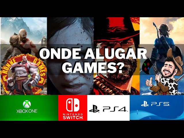 Aluguel de jogos Ps4/PS5/ Xbox One/ Xbox Series/ Nintendo Switch @ronnegames