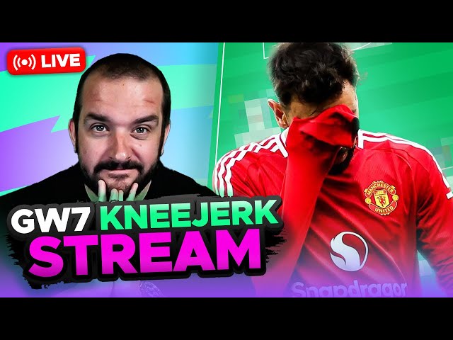 WILDCARD FAILURE 😬 | FPL KNEEJERK GAMEWEEK 7 | LIVE Q&A | Fantasy Premier League Tips 2024/25