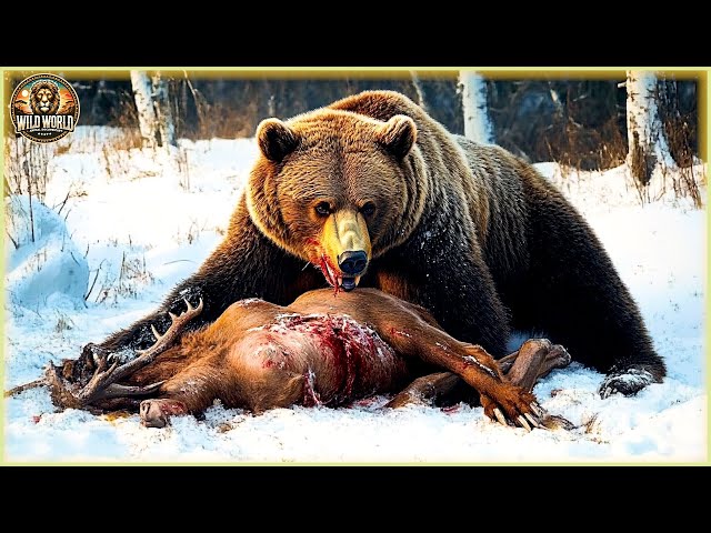 GRIZZLY BEAR’S MOST UNBELIEVABLE HUNTS EVER CAUGHT ON CAMERA | Animal Documentary