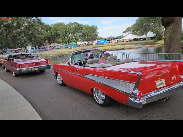 2023 Cruisin the Coast Mississippi mix of classic cars hot rods old trucks & street rods 4K UHD vlog