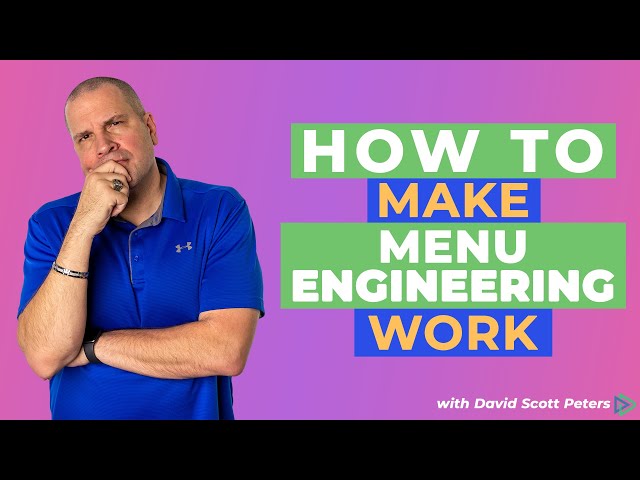 Menu Engineering for Independent Restaurants - How to Make It Work