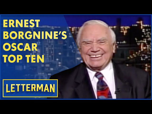 Ernest Borgnine's Top Ten Good Things About Winning An Academy Award | Letterman