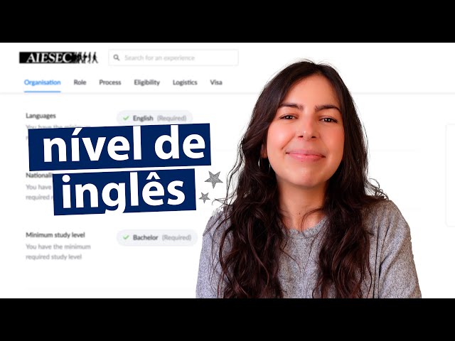 Posso fazer o Talento Global pela AIESEC com inglês básico? | Mariany Viaja