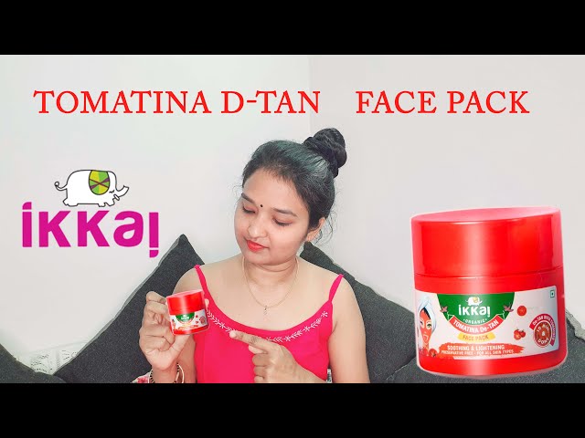 Ikkai Tomatina De-tan Facepack #detanpack #ikkaibeauty #skincare