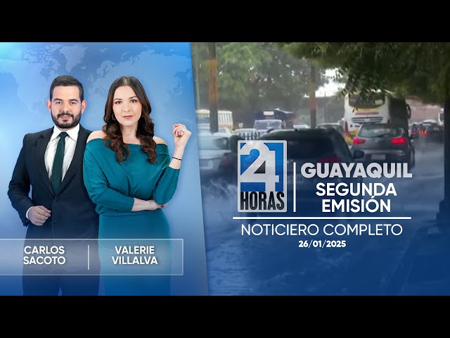 Noticiero de Guayaquil (Segunda Emisión 26/02/25)