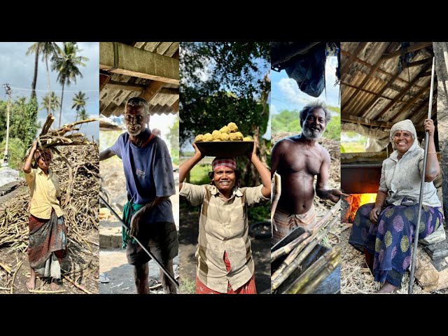 Pongal Sirappu Manda Vellam(Sugarcane Jaggery) Full Making - For Pongal