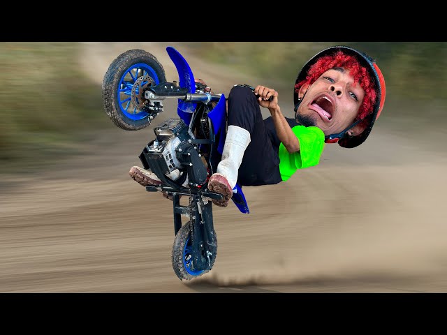 EL PEOR APRENDIZ DE MOTOCROSS * Marquilio y sus ocurrencias * 🧃😂