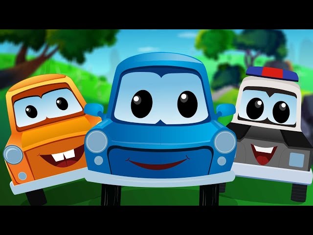 zeek and friends | Five Little Cars | Cartoon Cars For Kids