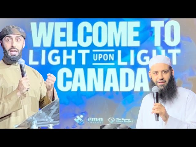 Light Upon Light 2024 ~ Toronto, CANADA 🇨🇦~An Evening With Sheikh Ali Hammuda & Sheikh Abu Bakr Zoud