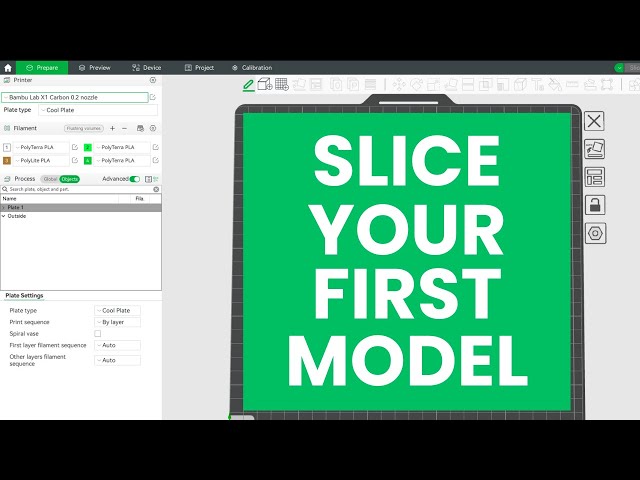 How To Slice Your First 3D Printer Model: Bambu Studio Tutorial