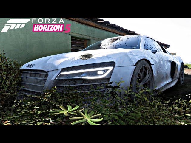 2013 AUDI R8 Coupe V10 Plus Forza horizon 5 || thurstmaster TMX staring wheel #audi