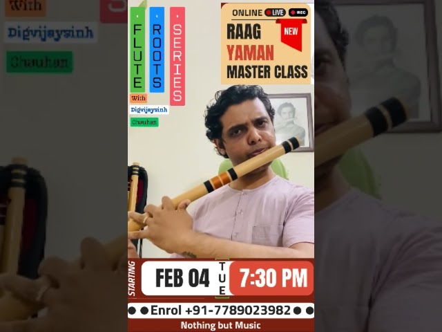 Yaman Master Class:12 Session Series: 1 day to Go! Enrol now!