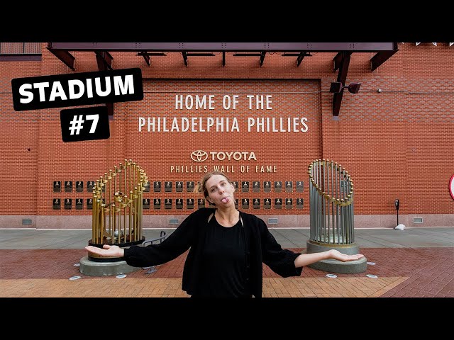 PHILLIES STADIUM TOUR & Game!