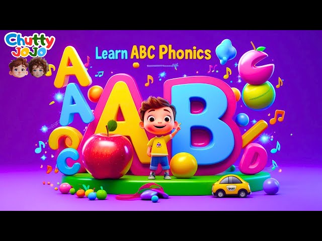 🎶 Sing & Learn ABCs! | Phonics Song with Words & Sounds for Kids