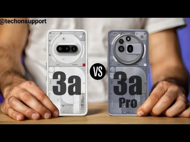 Nothing phone 3a Vs 3a Pro || Full Review ⚡ Specs & Price