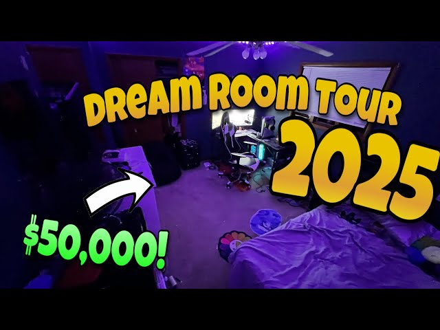 A 14 YEAR OLD's Dream Gaming Room Tour!