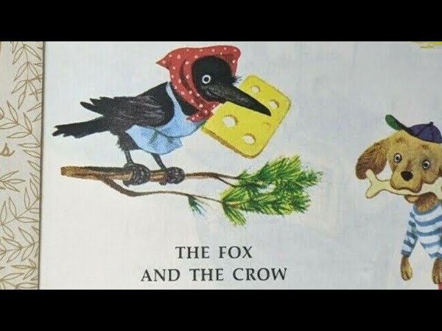 THE FOX AND THE CROW | RICHARD SCARRY | CLASSIC FABLE | #learning #readaloud #storytime #esl #read