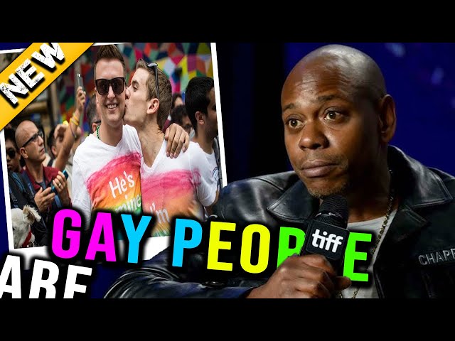 Gay People Are Minorities Until They Needed To Be White Again    Dave Chappelle