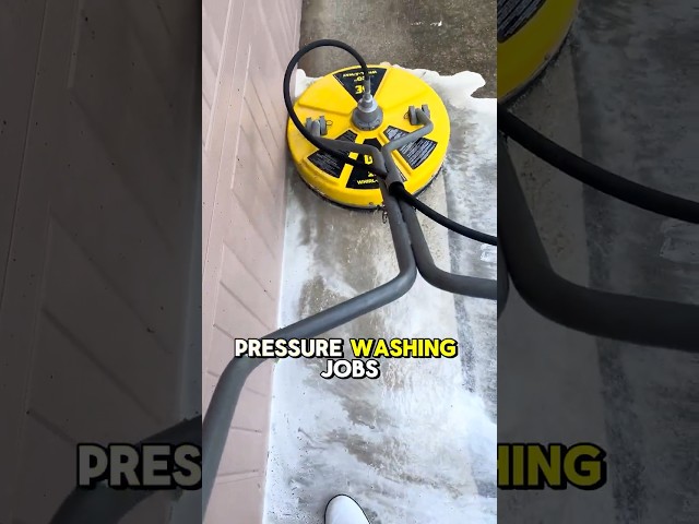 How I get 1,000 pressure washing jobs! #satisfying #pressurewashing  #viralvideo