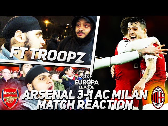 DANNY WELBECK ON FIRE!!! Arsenal 3-1 AC Milan *FT TROOPZ AND MORE*