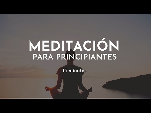 Meditación para principiantes: Libera la tensión, calma tu mente | 13 minutos Gabriela Litschi