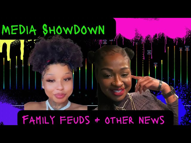 Media showdown 8: Chrisean Rock  & sister Chasity feud gets vicious + more