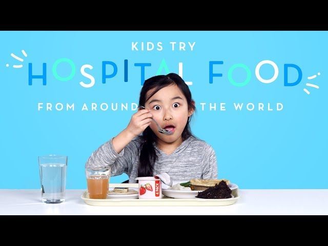 Kids Try Hospital Food From Around The World | Kids Try | HiHo Kids