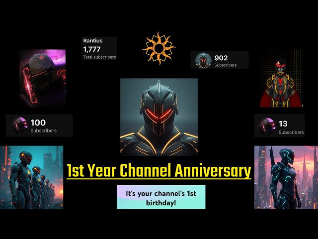 1ST YEAR CHANNEL ANNIVERSARY