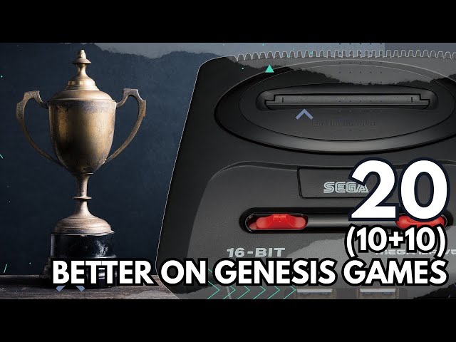 🏆 20 (10+10) games BETTER on 🔵 Sega GENESIS than on 🔴 Nintendo SNES | WHAT do YOU think❓