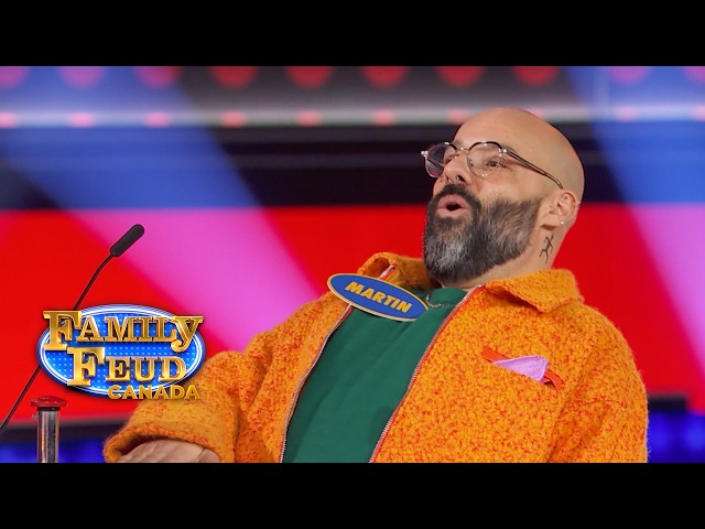 These Celebs Have WILD Names | Family Feud Canada