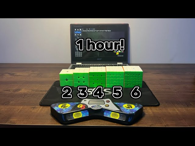 Come Cube With Me! 1 hour practice session. (Look in description)!!!