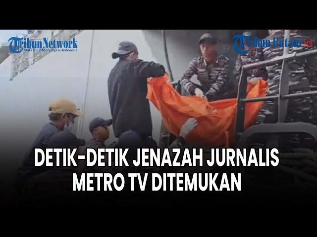 🔵[LIVE] Detik-detik Jenazah Jurnalis Metro TV Sahril Helmi Ditemukan di Tanjung Neraka