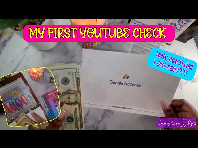 🤑I GOT PAID! 🤑| How Much Money Did I Make On YouTube? | Savings Challenge